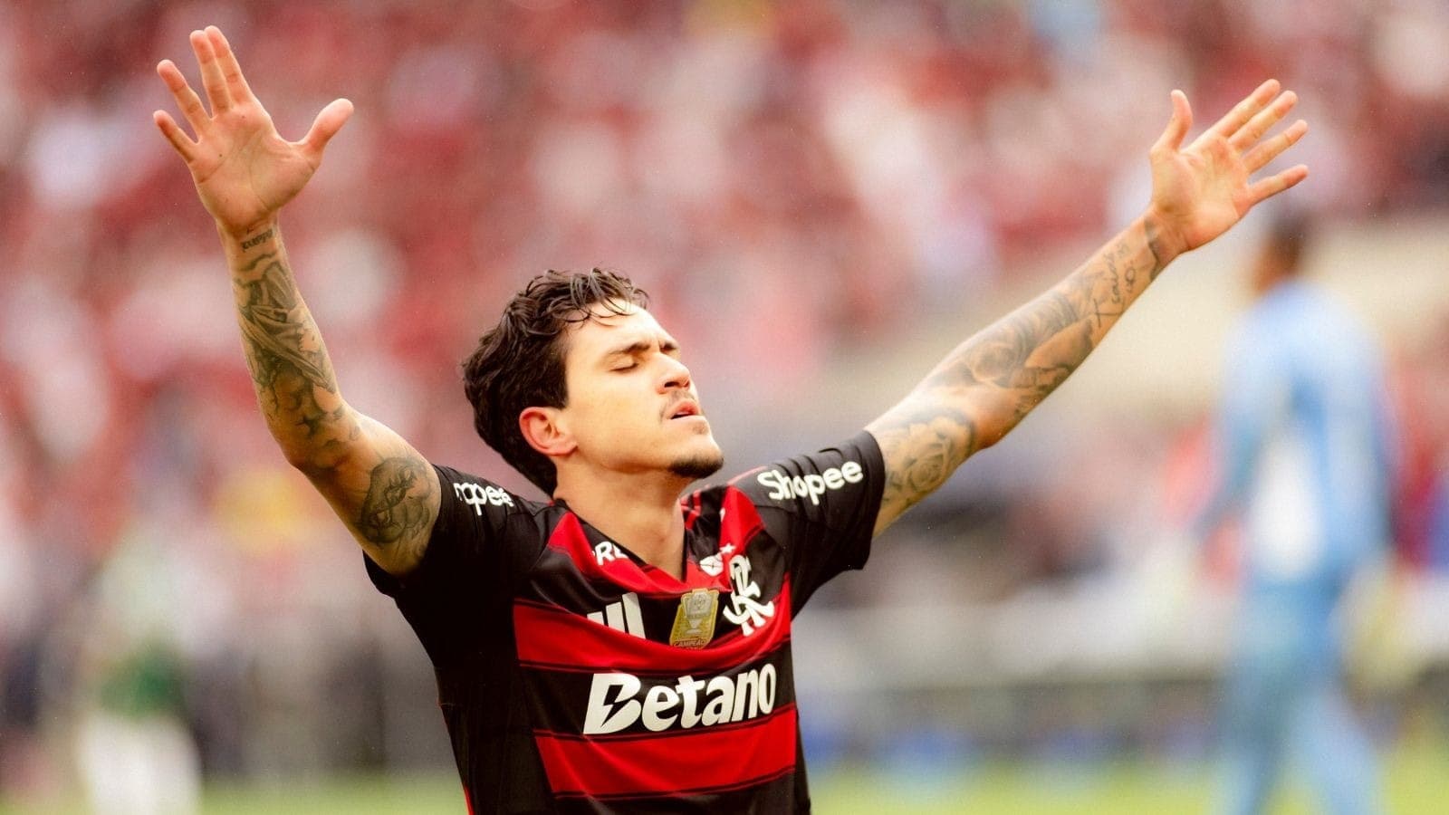 Pedro, atacante do Flamengo