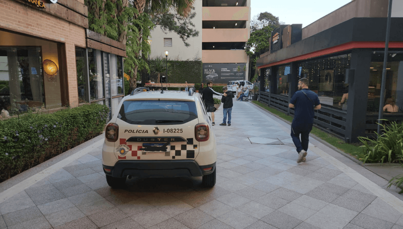 Assalto terminou com três presos
