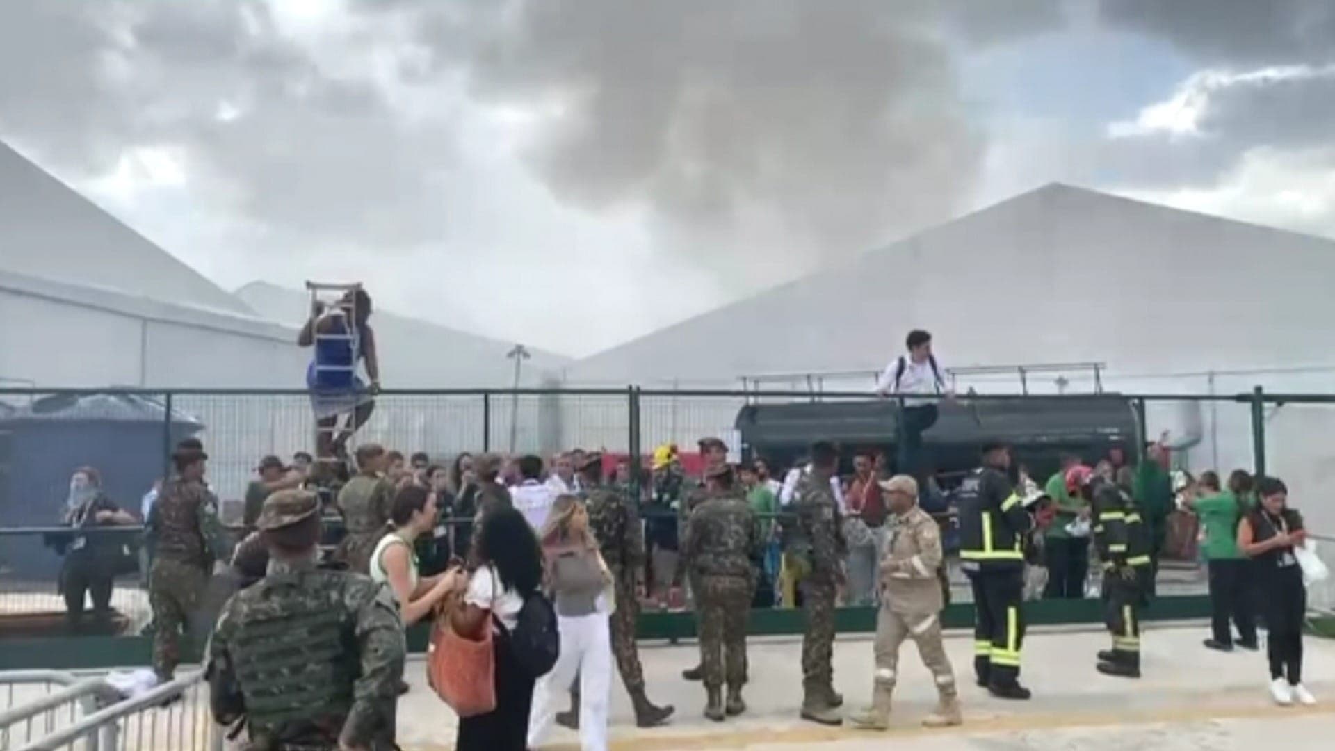 Incêndio na COP 30
