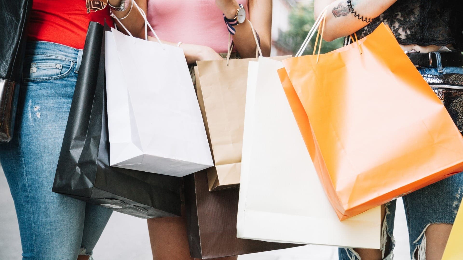 Sacolas de compras 