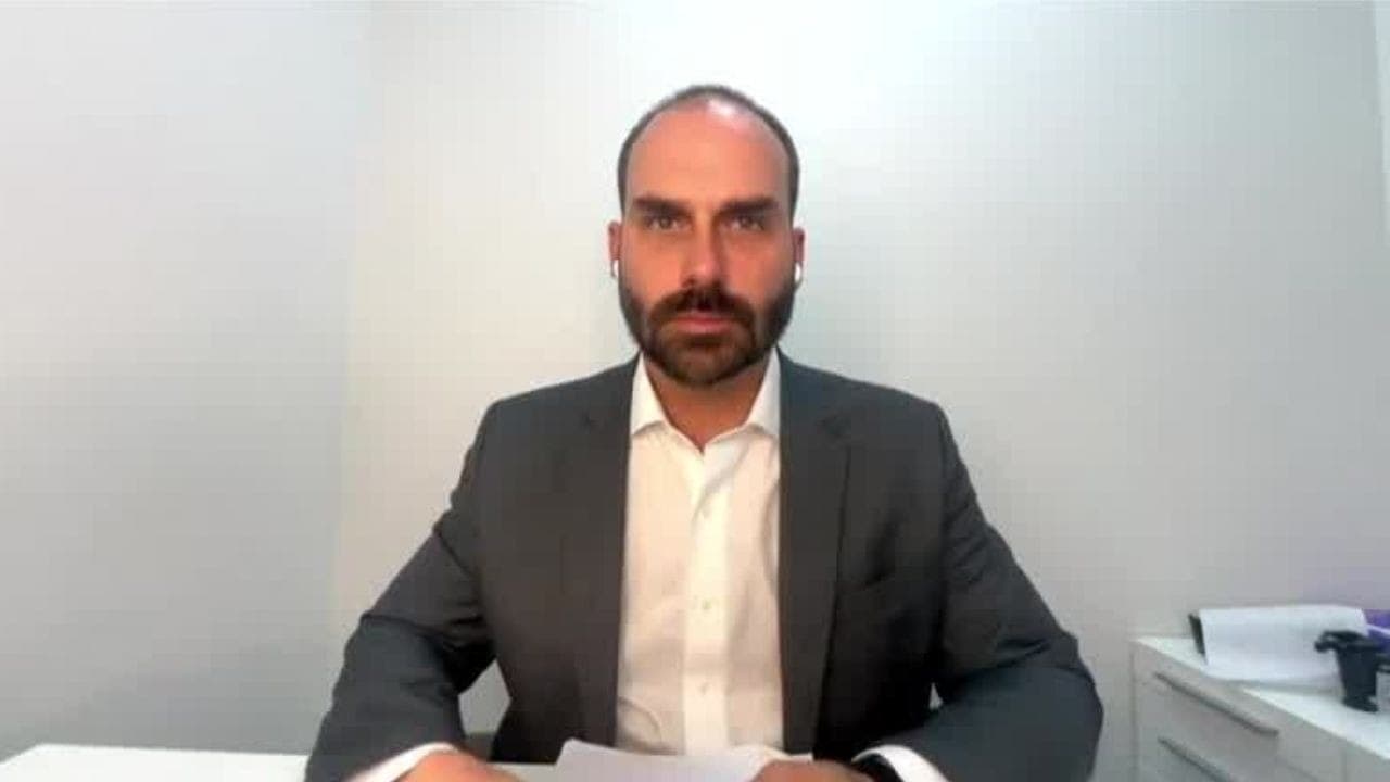 Eduardo Bolsonaro, em entrevista à BandNews TV