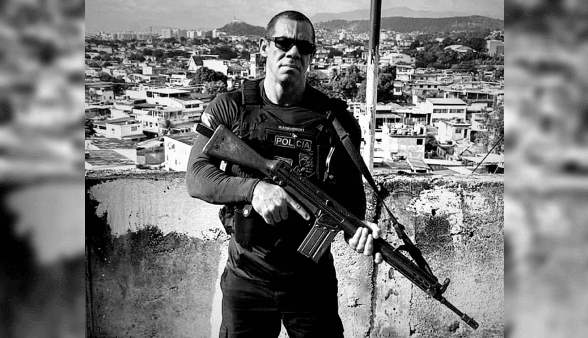 Policial civil Rodrigo Nascimento