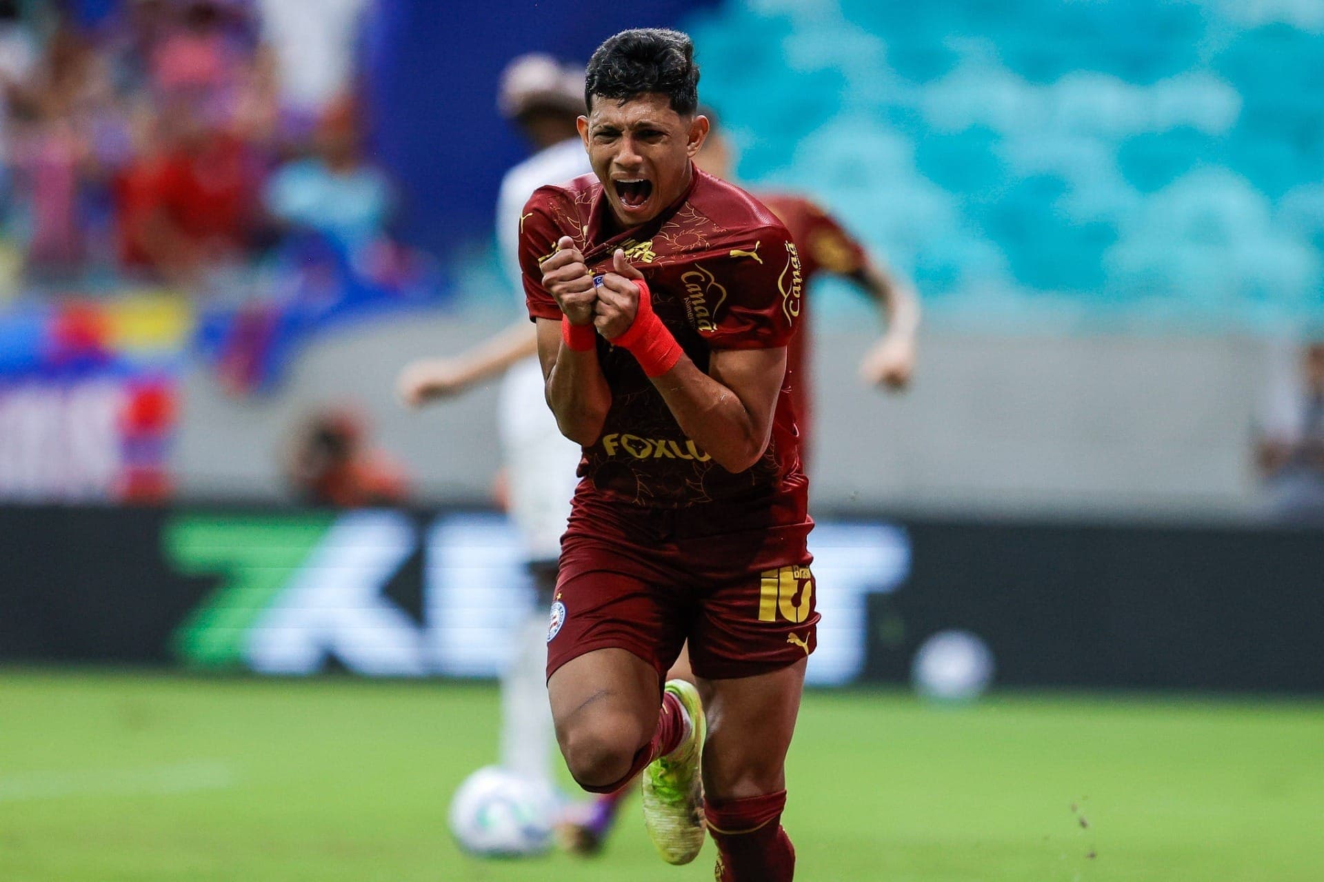 Erick Pulga marcou o gol do Bahia