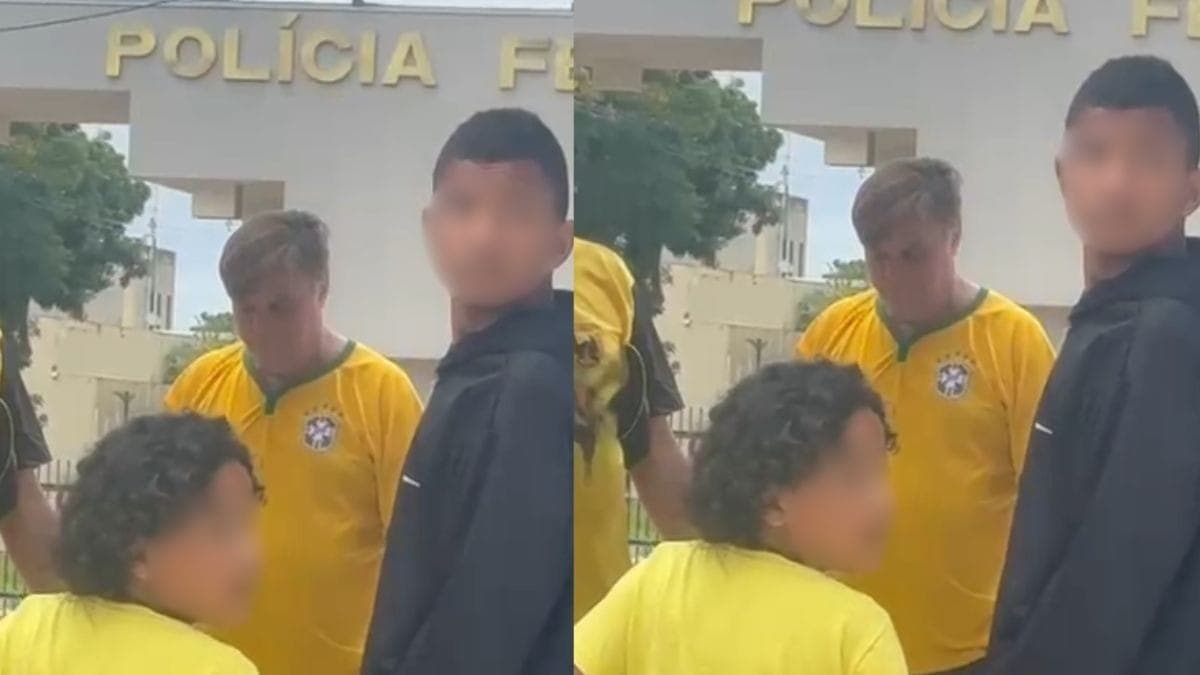 Sósia do ex-presidente Jair Bolsonaro
