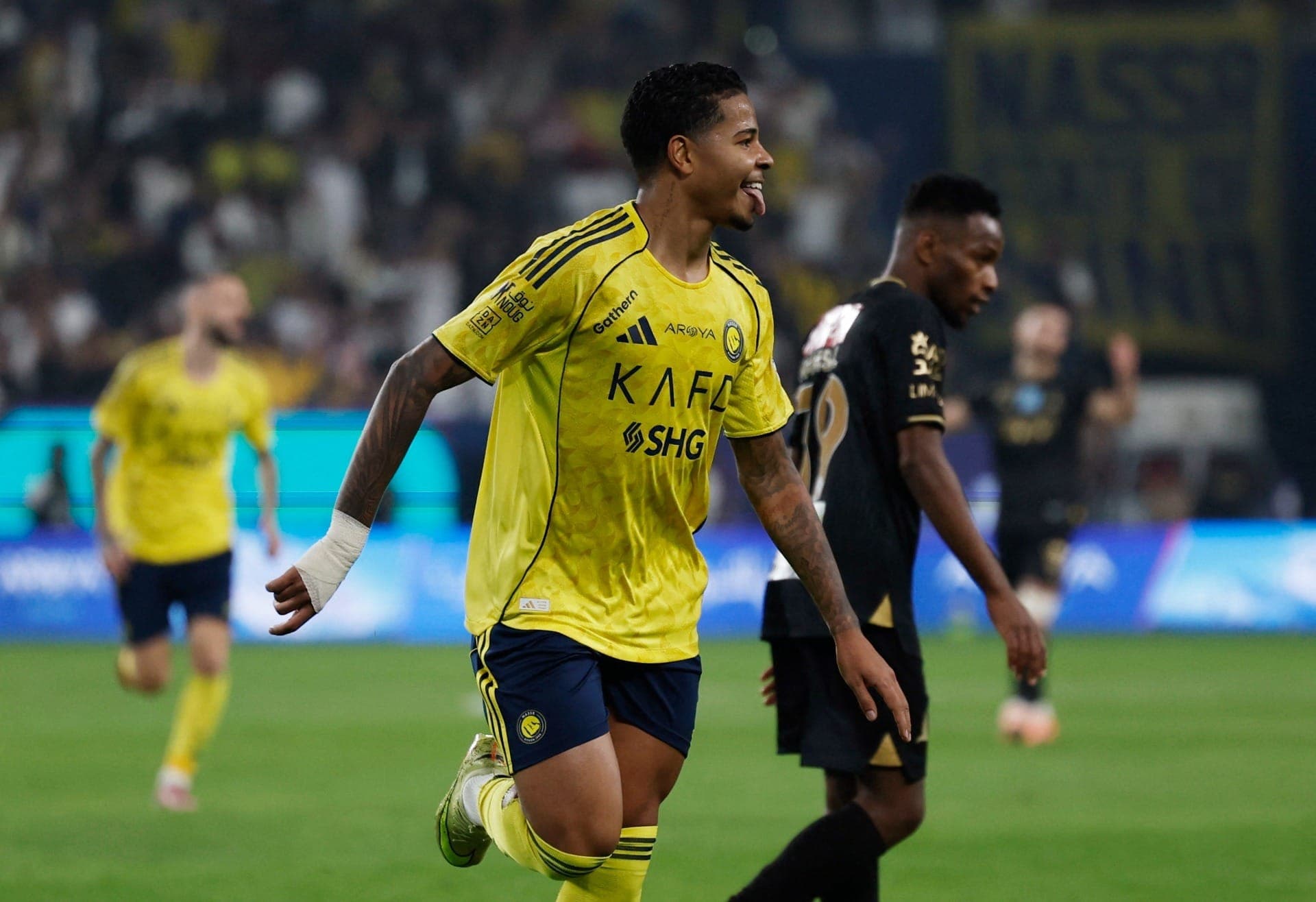 Wesley, atacante do Al Nassr e ex-Corinthians