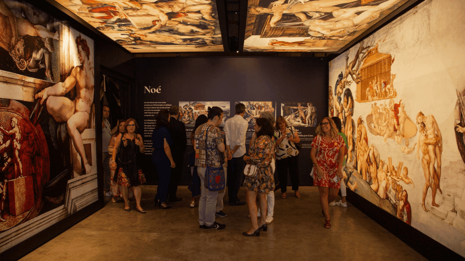 Exposição do Michelangelo no Rio