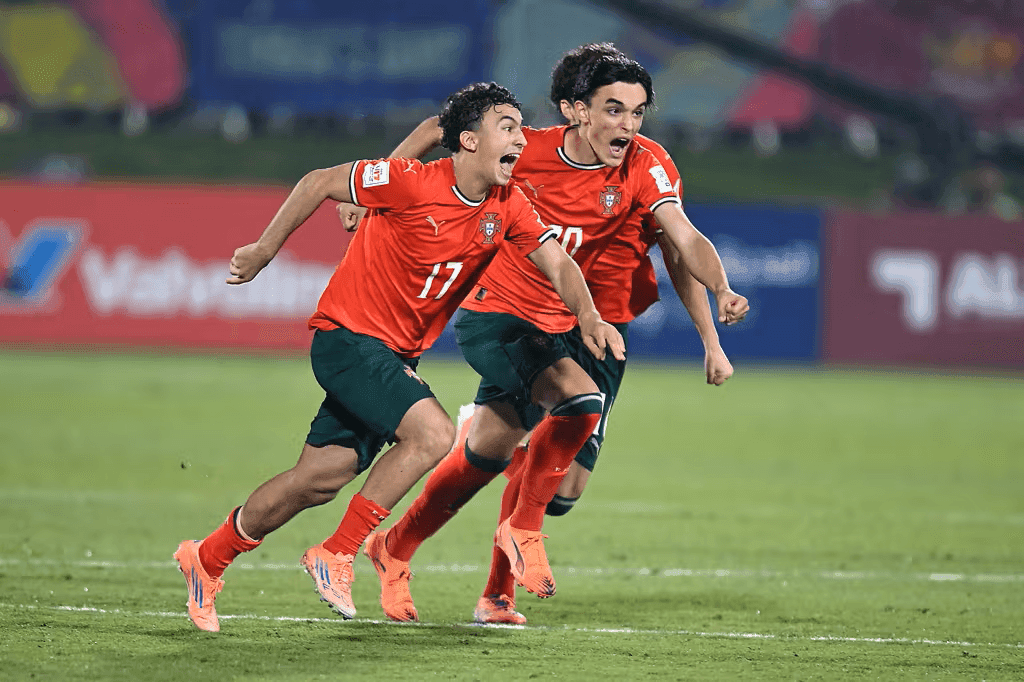 Portugal comemora classificação contra o Brasil