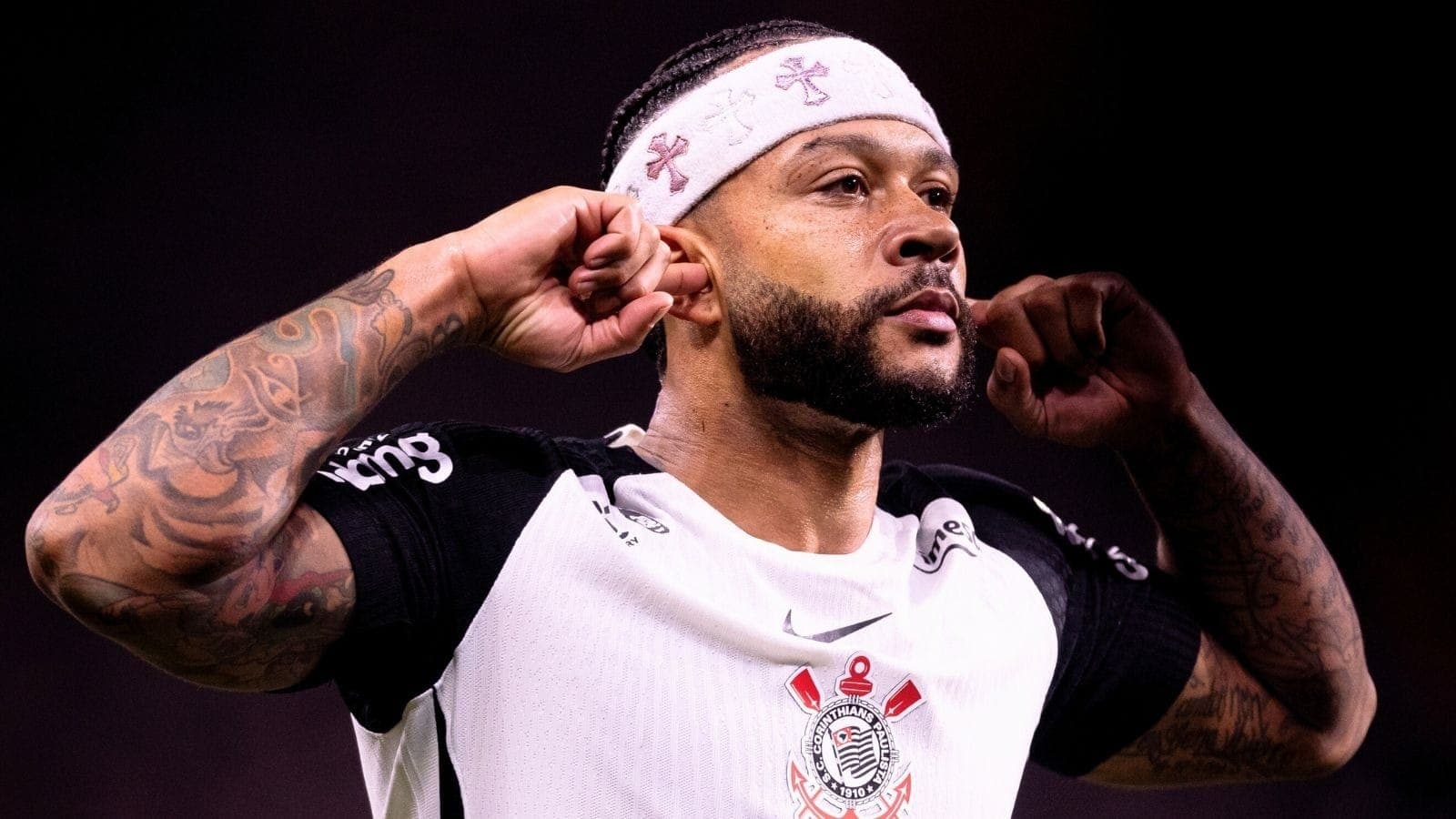 Memphis Depay, atacante do Corinthians