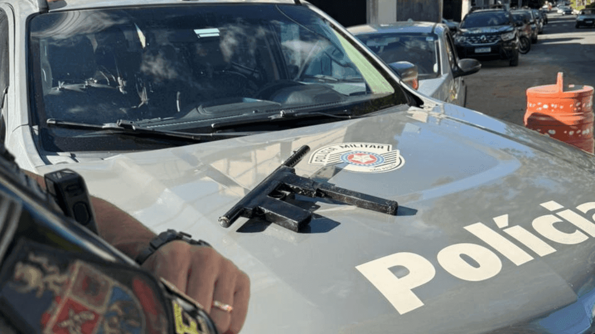 Polícia Civil prende mulher de 33 anos e apreende arma artesanal em Taubaté