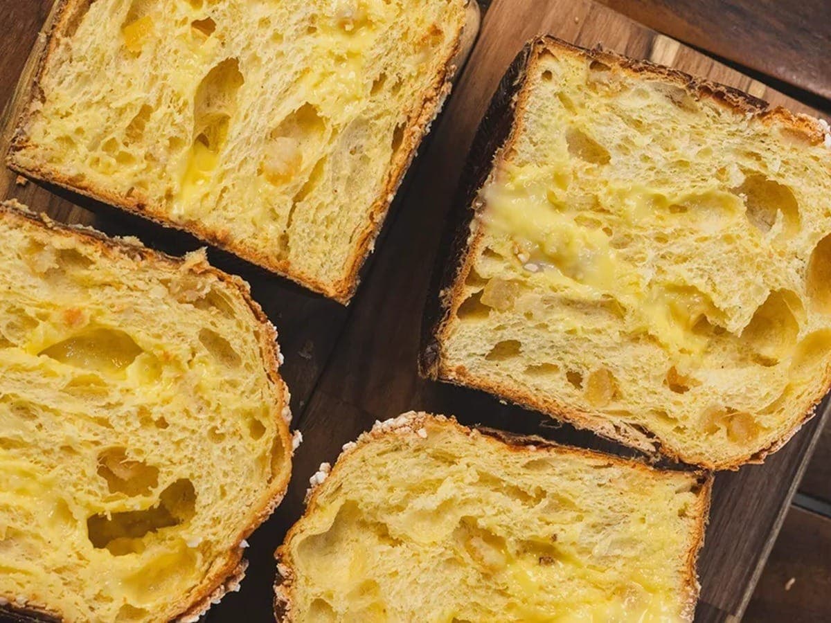 Panetone de limão-siciliano da Basilicata