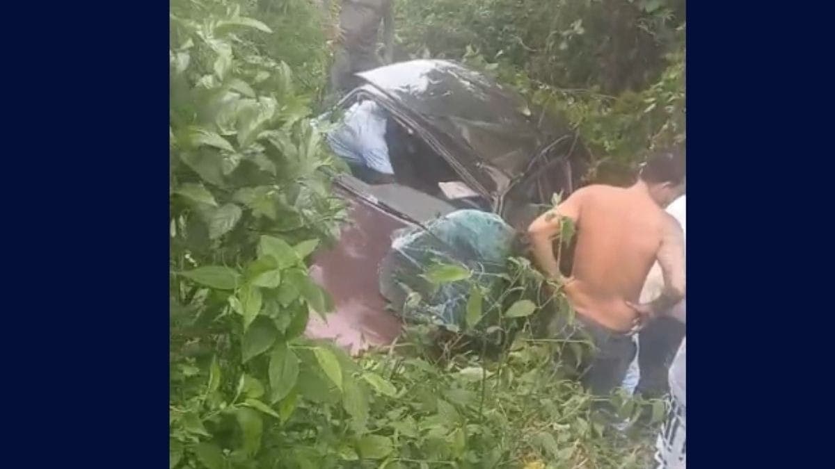 Uma vítima foi socorrida com ferimentos leves