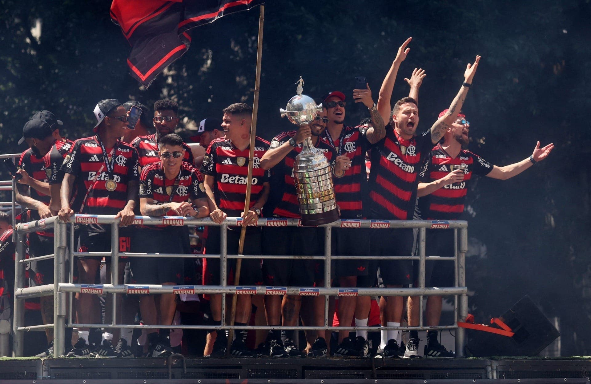 Flamengo campeão festa