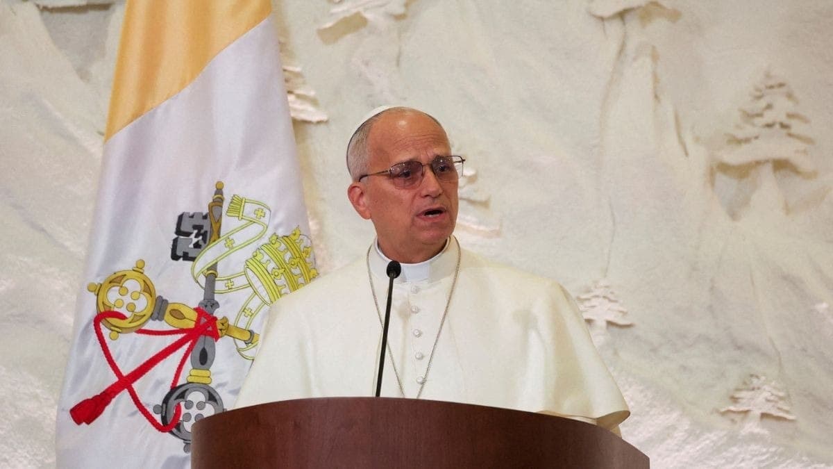 Papa Leão XIV em visita ao Líbano 