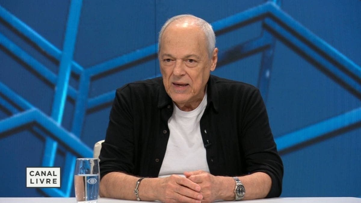 Toquinho em entrevista no programa Canal Livre 