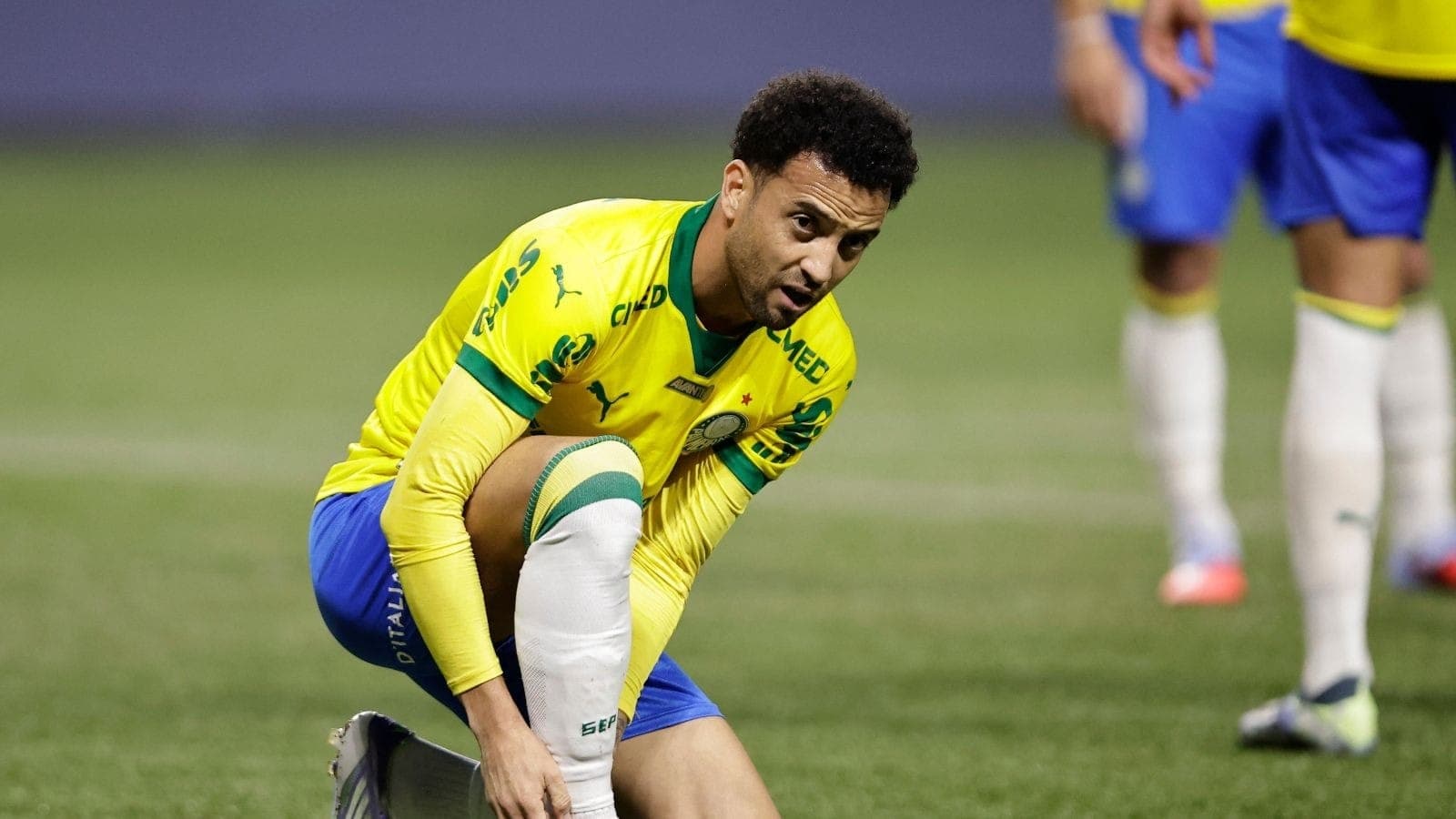 Felipe Anderson, atacante do Palmeiras