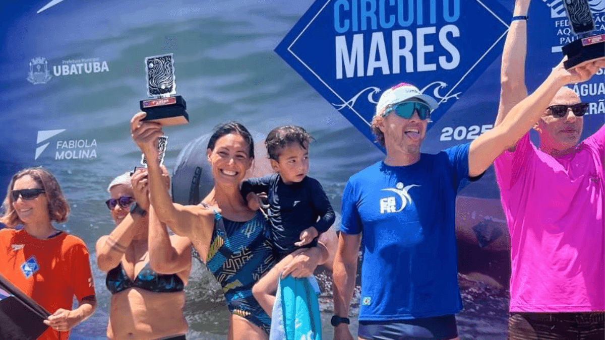 Time Fabiola Molina se destaca na última etapa do Circuito Mares em Ubatuba