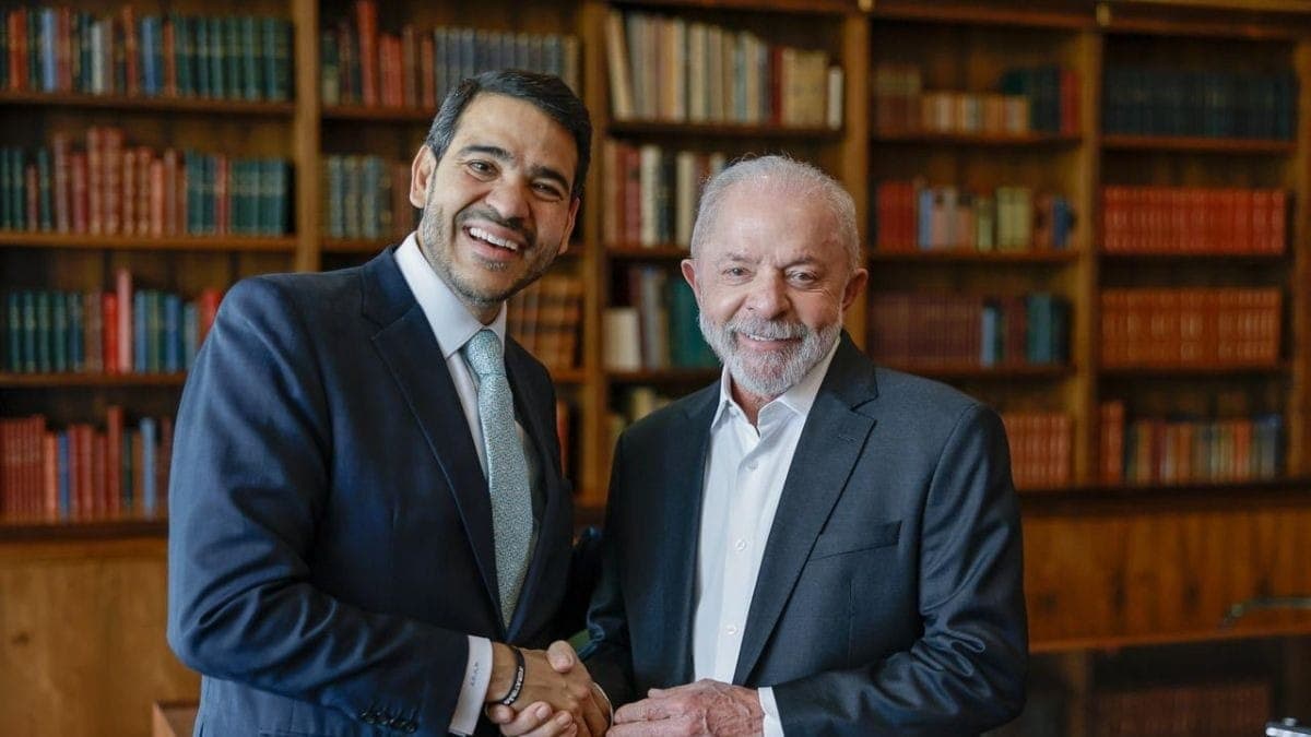 Lula e Jorge Messias 
