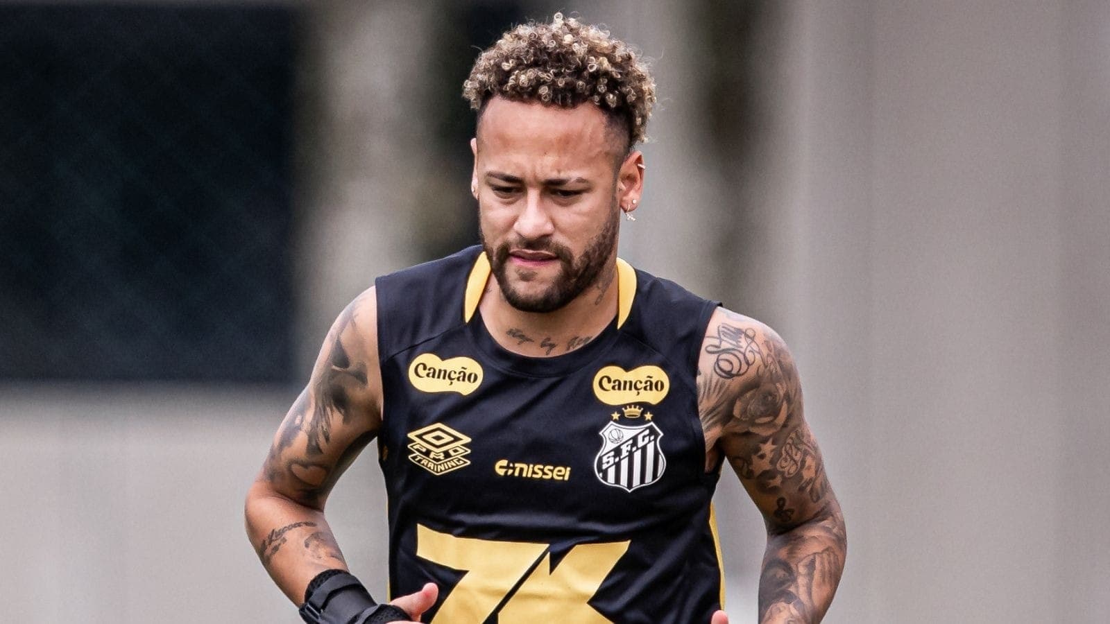 Neymar, atacante do Santos