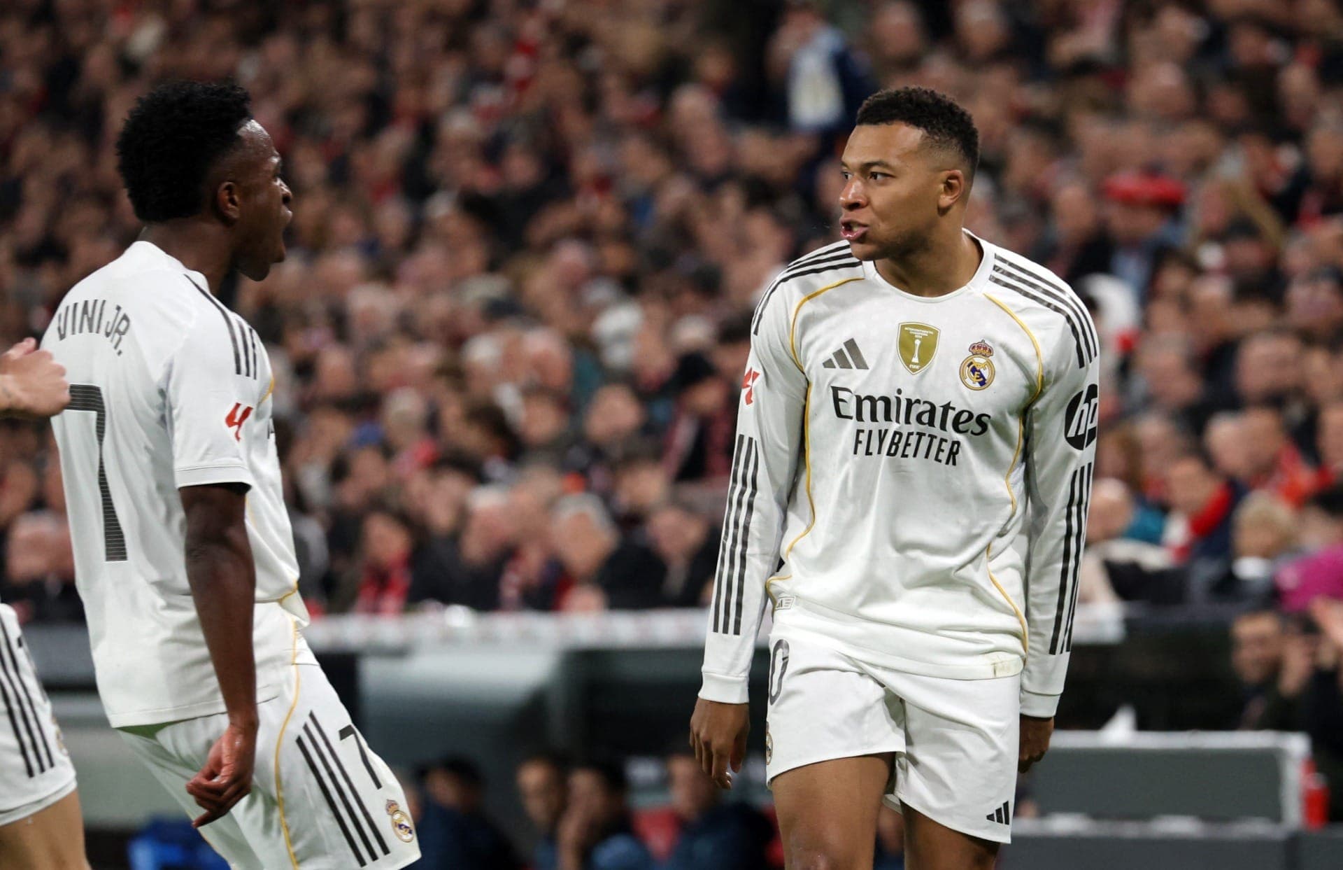 Vini Jr. e Mbappé