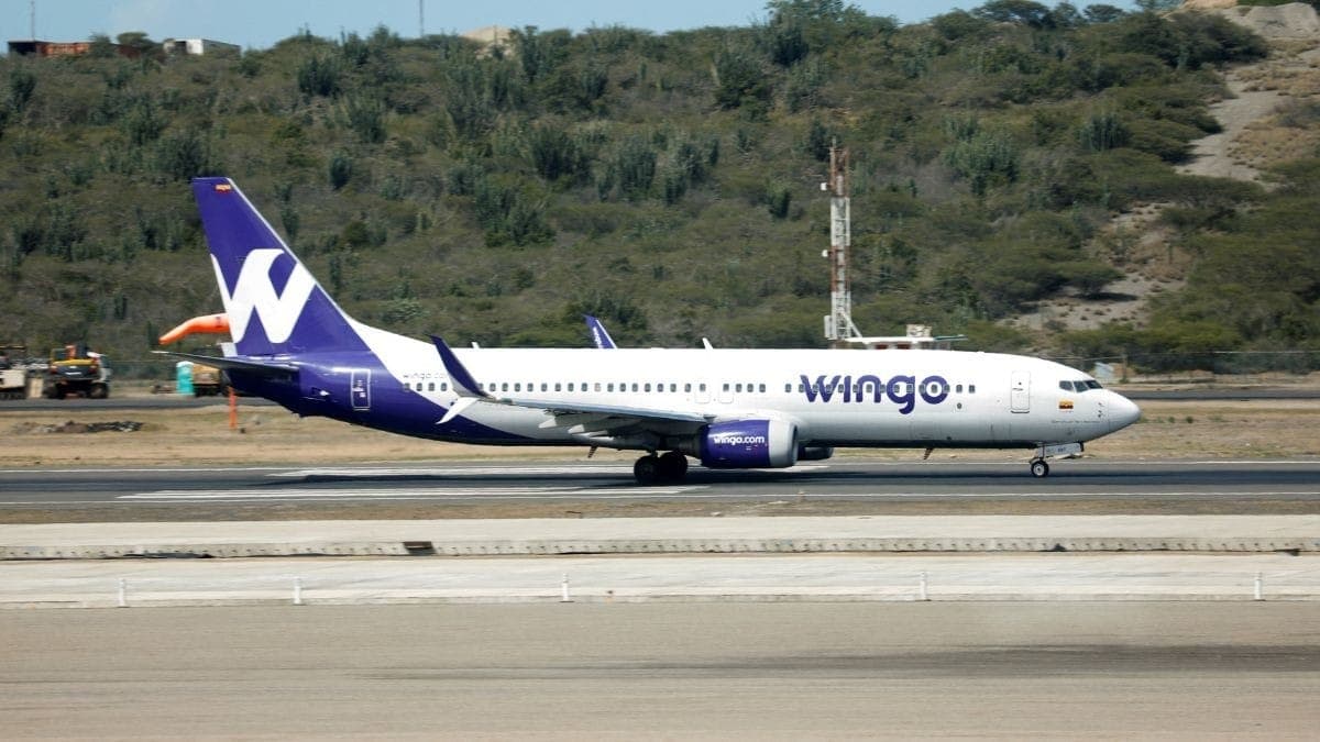 Avião da Wingo, companhia aérea do Panamá