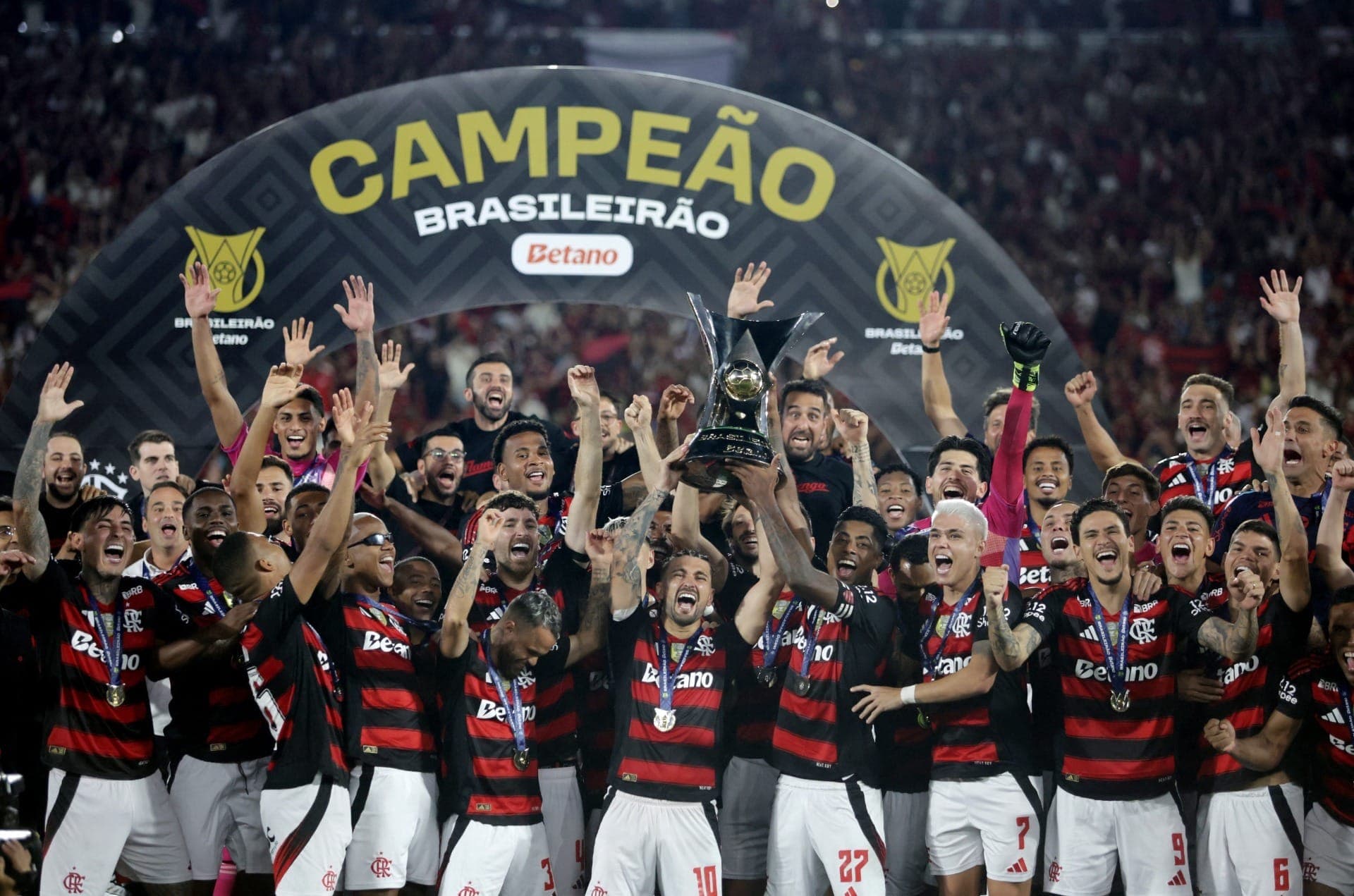 Flamengo, campeão brasileiro de 2025