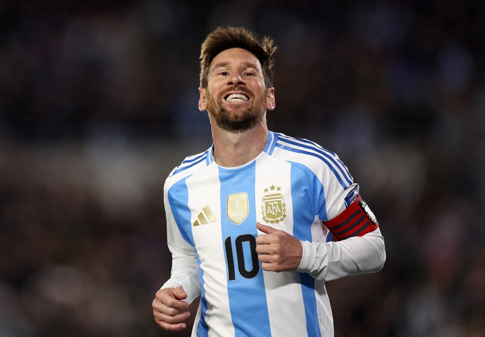 Messi, pela Argentina