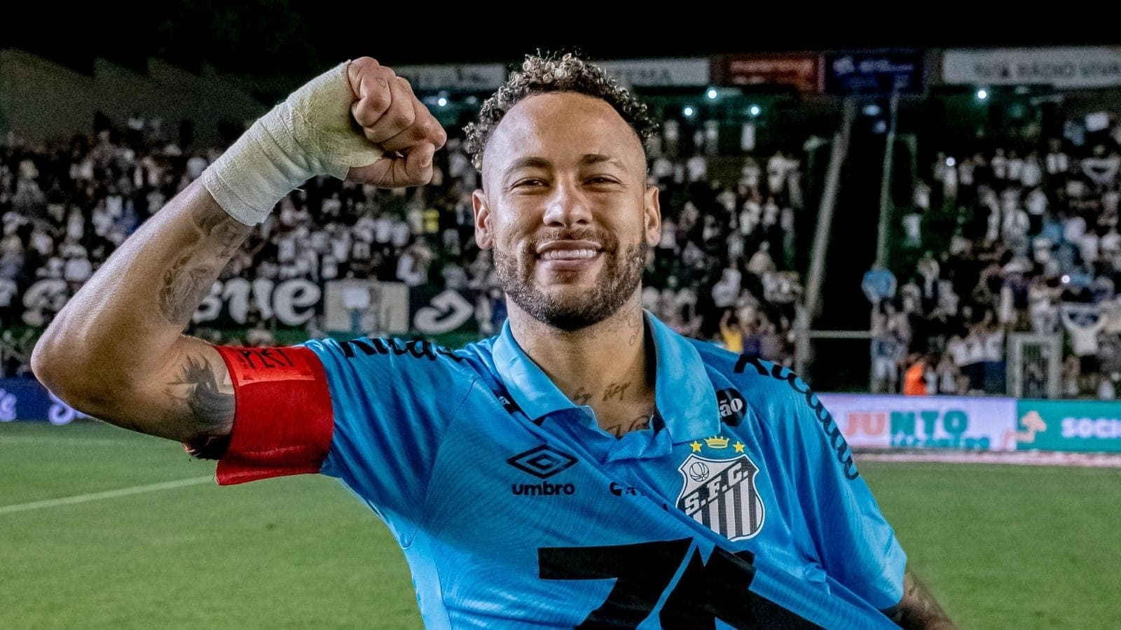Neymar, atacante do Santos