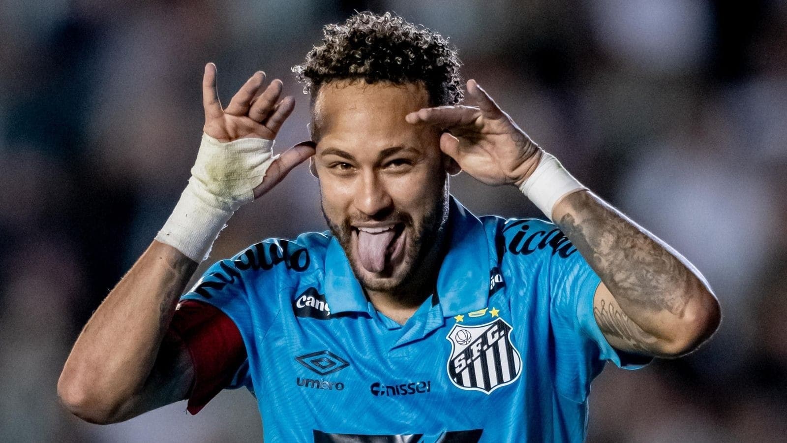 Neymar, camisa 10 do Santos