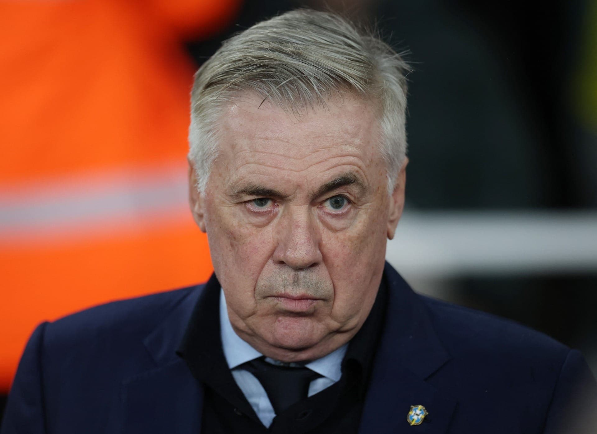 Carlo Ancelotti, técnico da seleção brasileira