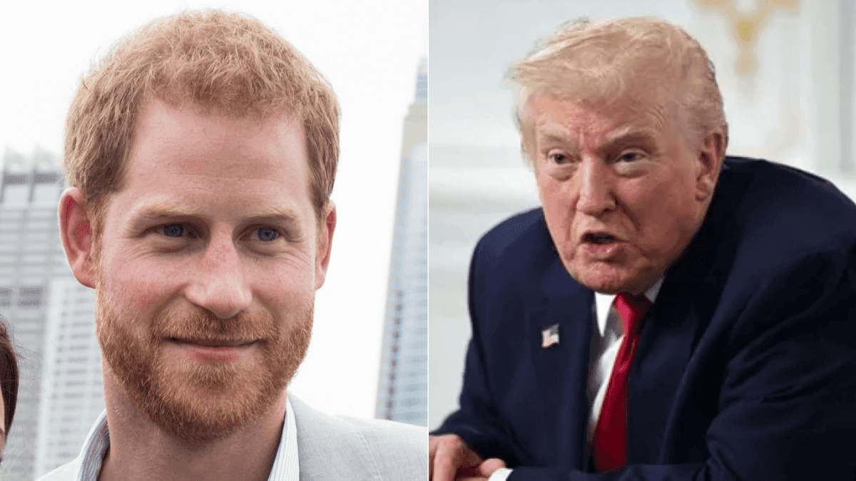 Príncipe Harry debocha de Donald Trump