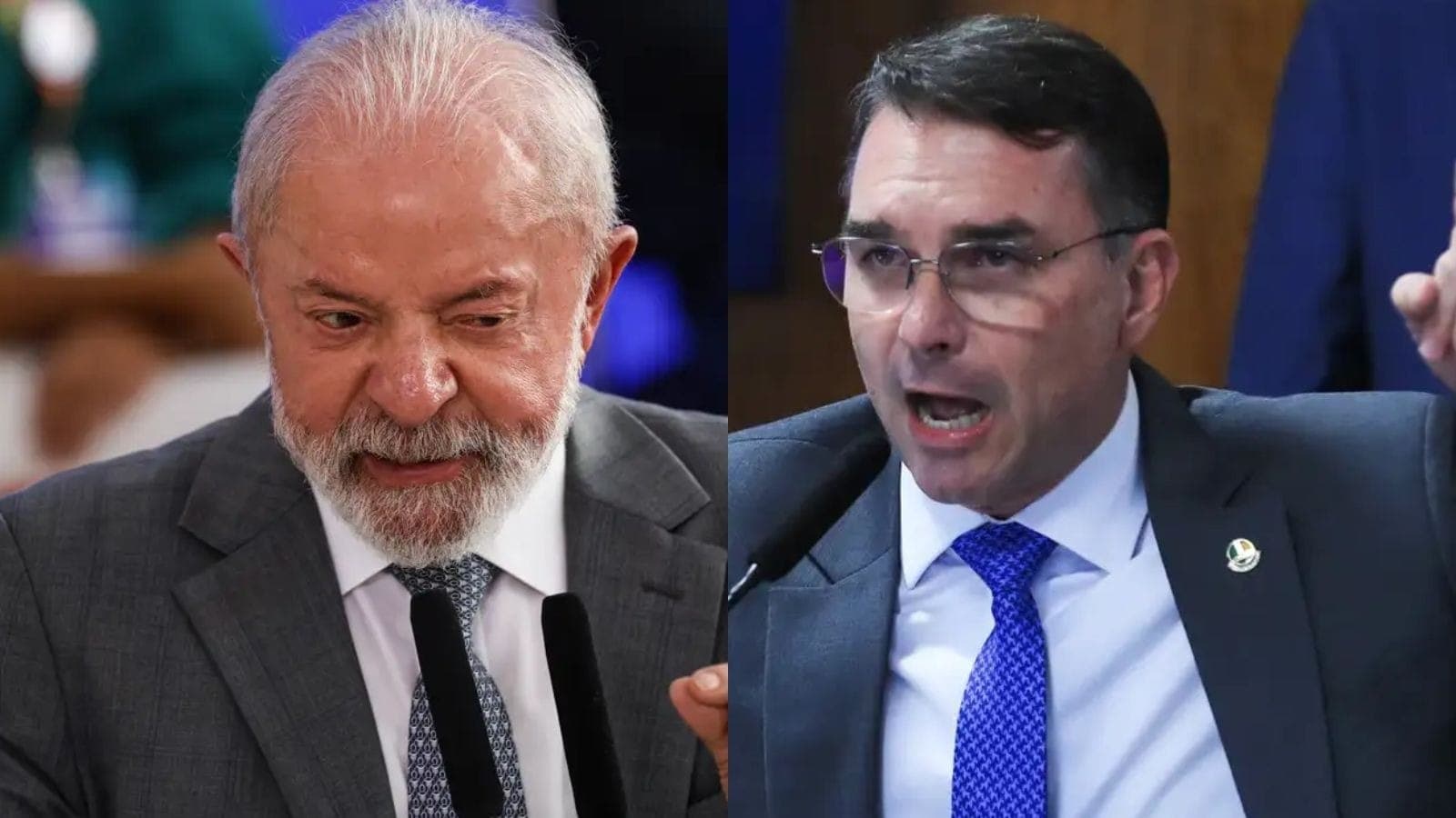Lula x Flávio Bolsonaro