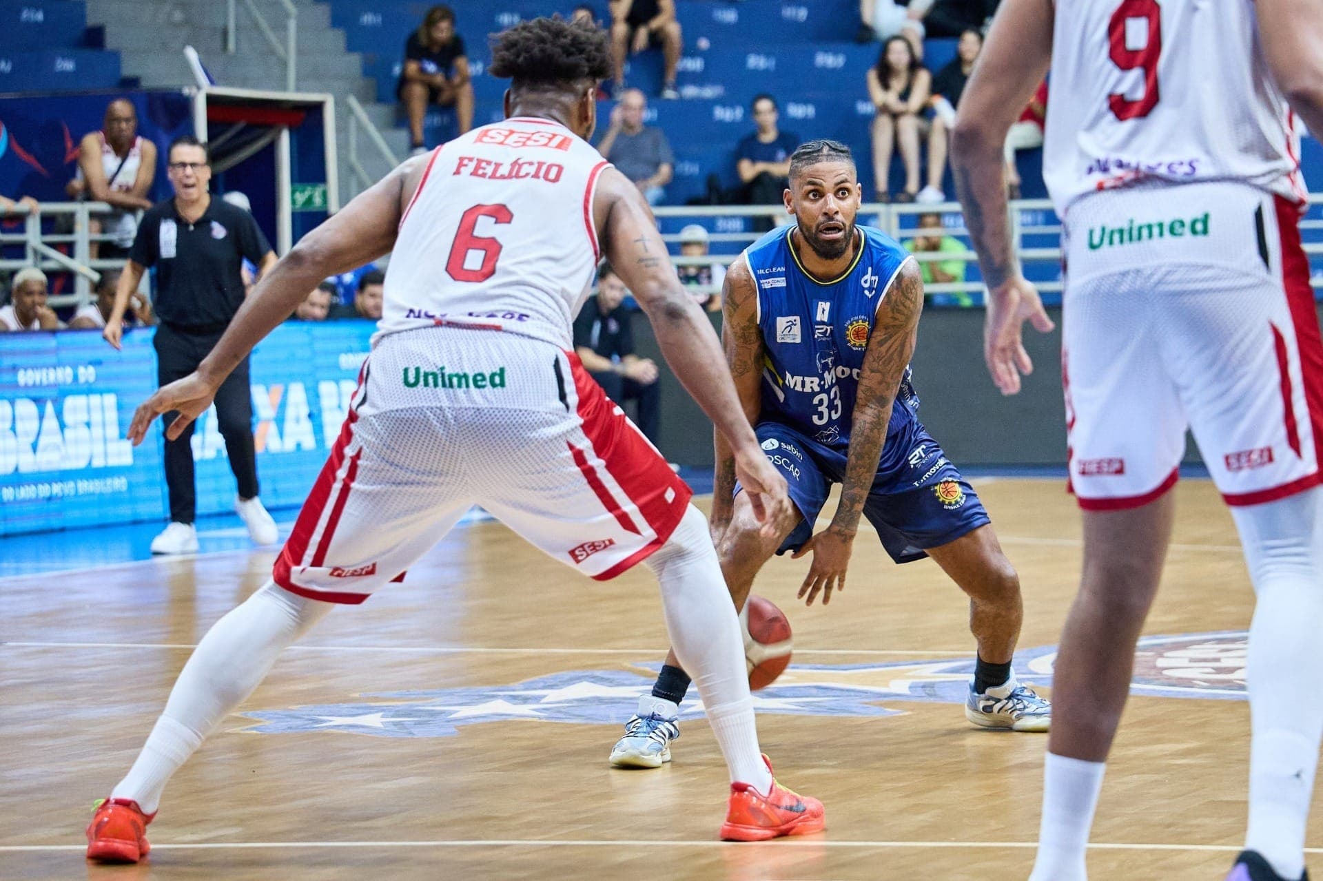 São José Basquete sofre derrota para o Sesi Franca no NBB