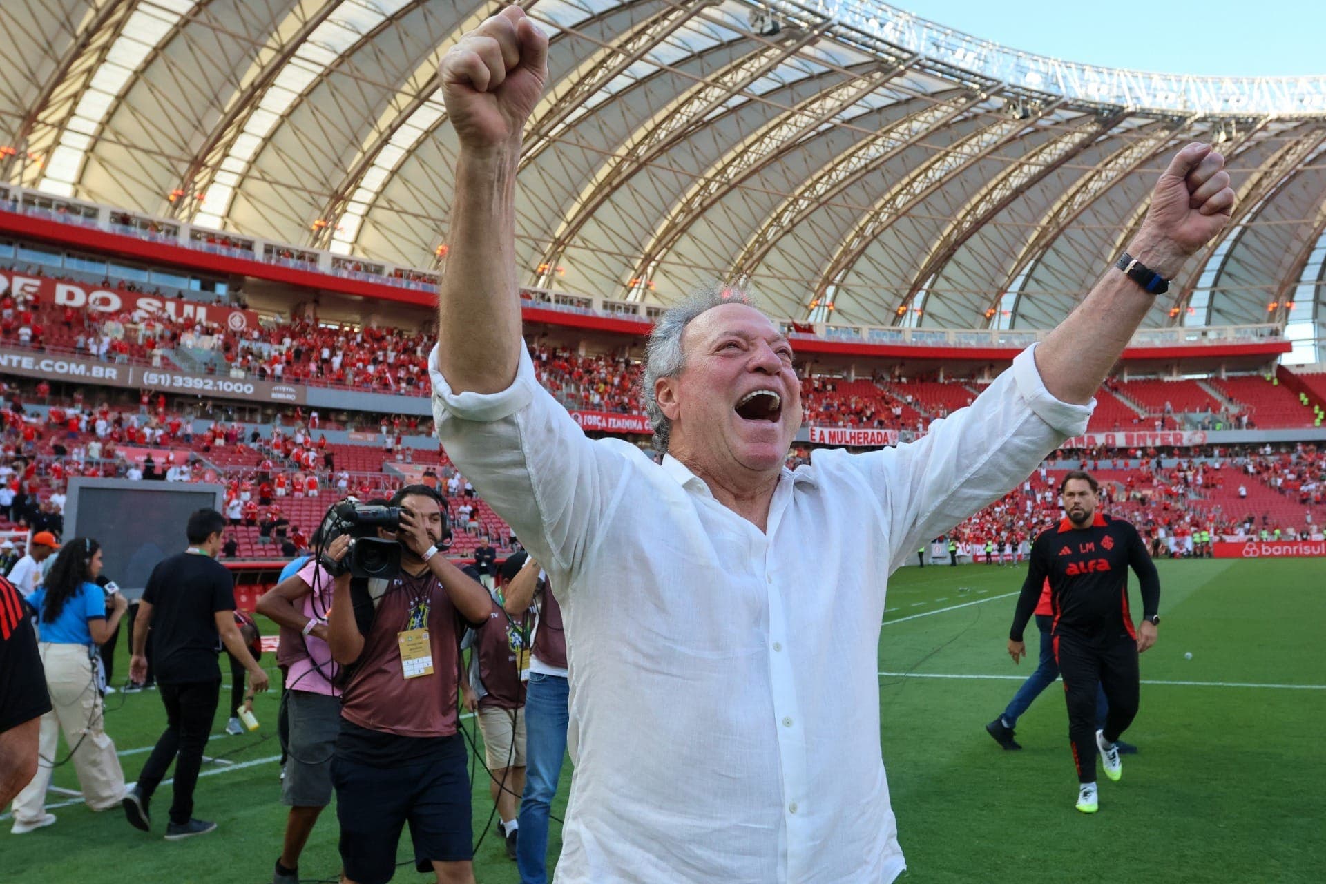 Abel Braga, técnico do Internacional