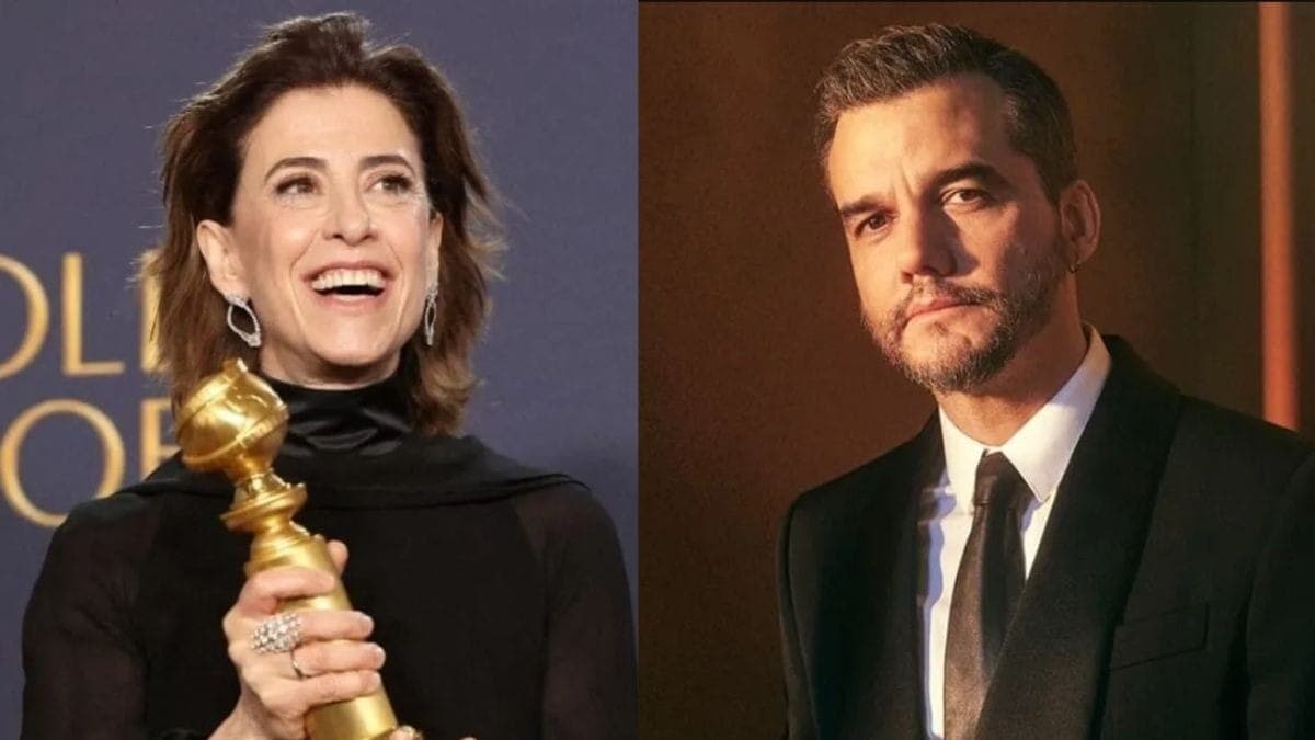 Fernanda Torres e Wagner Moura