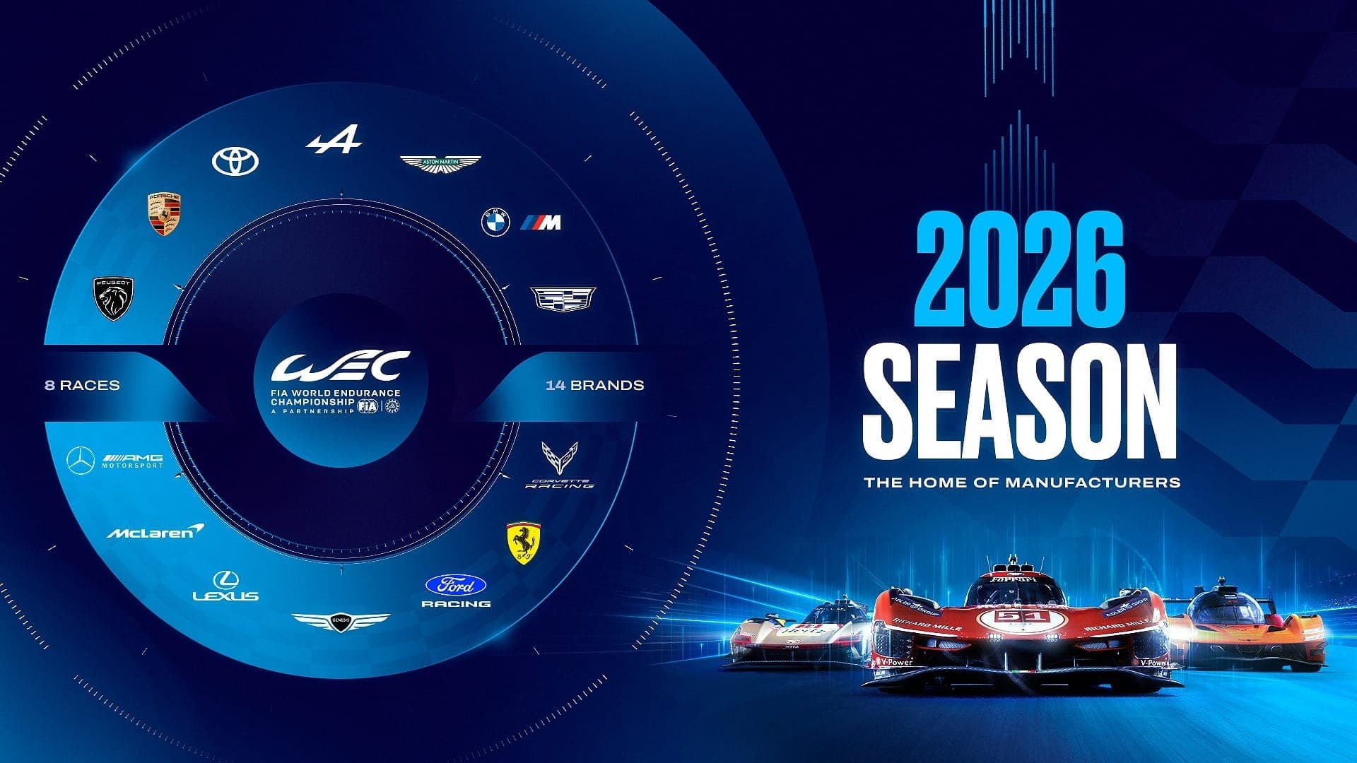 Classe hypercar terá 17 carros e Pipo Derani na disputa; na LMGT3, serão 18 carros