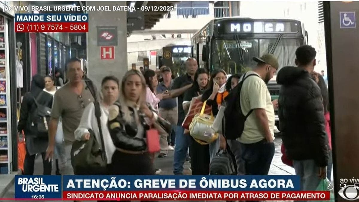 Caos nas ruas de São Paulo