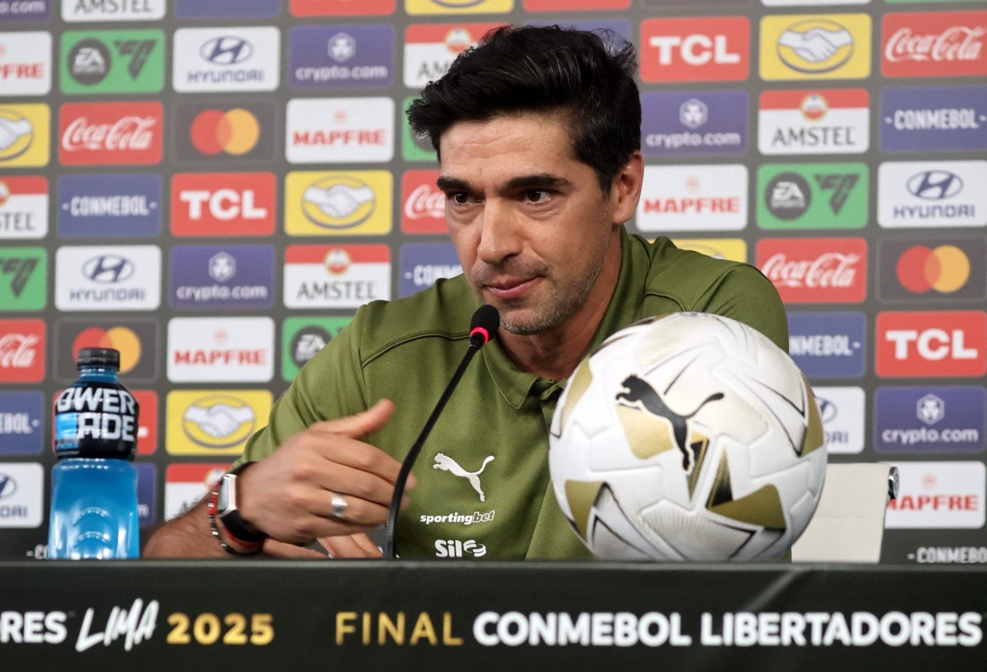 Abel Ferreira, técnico do Palmeiras