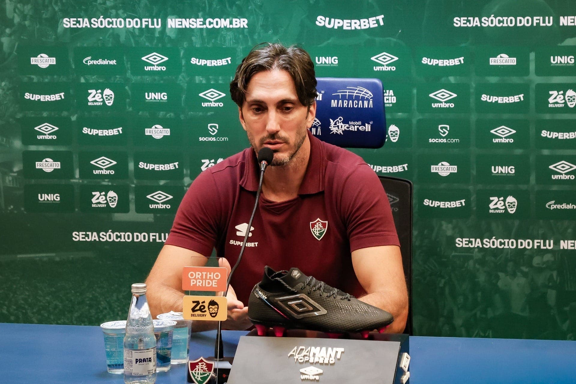 Luís Zubeldía, técnico do Fluminense, em entrevista após o clássico contra o Vasco da Gama
