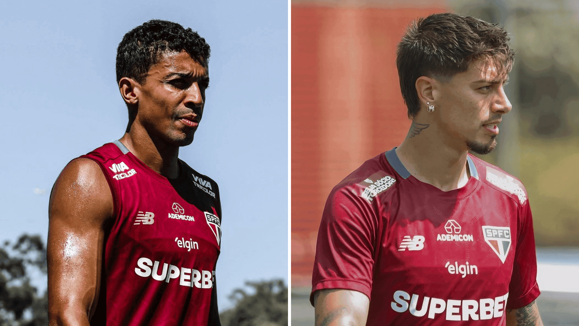 Luiz Gustavo e Rigoni