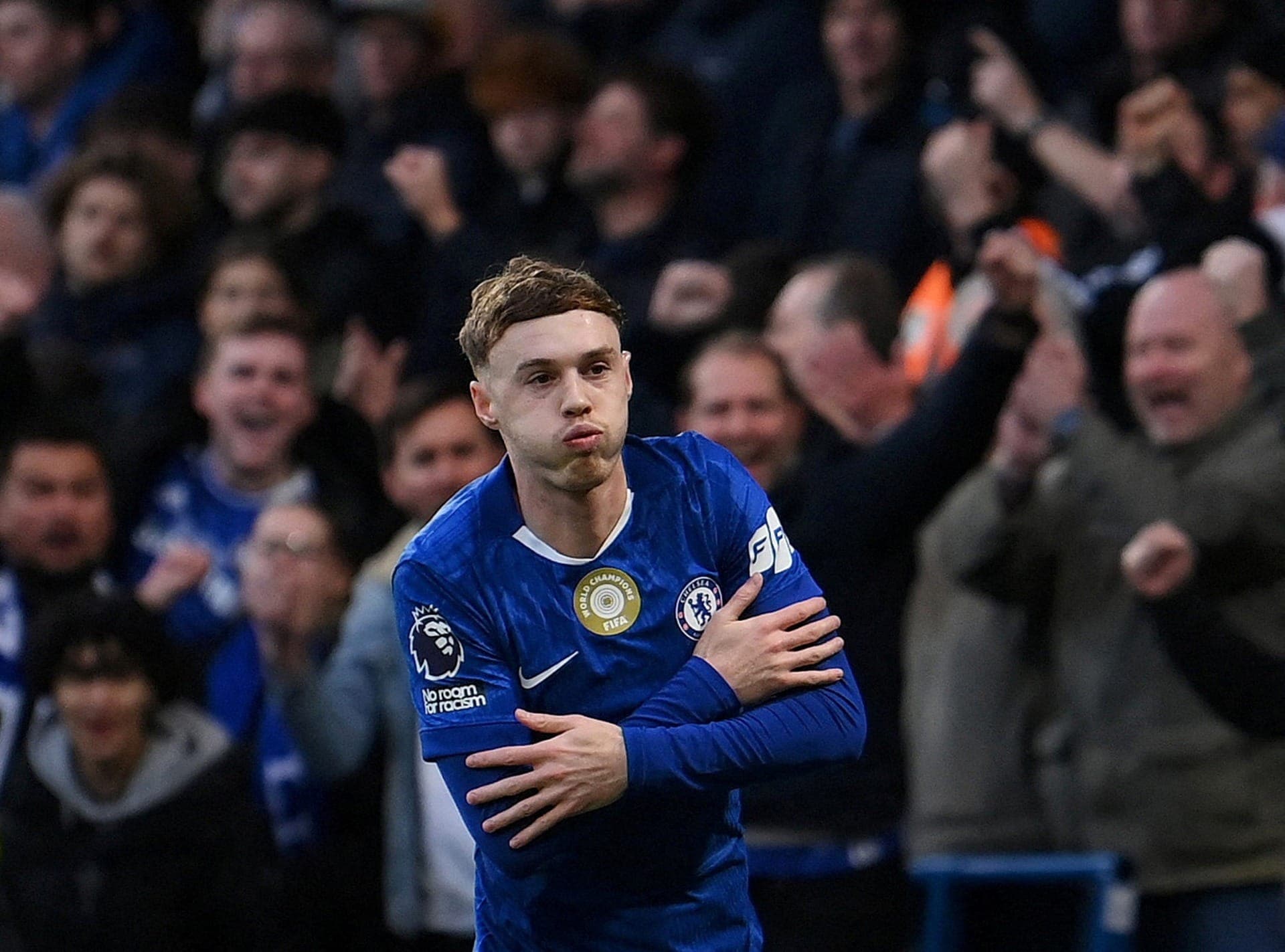 Cole Marcar marcou na vitória do Chelsea