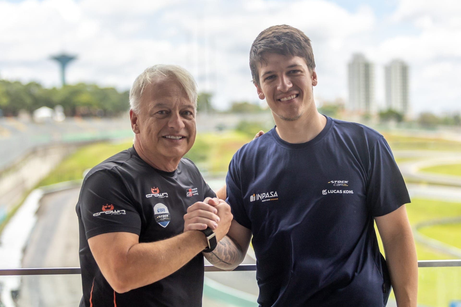 Piloto foi contratado após indicação do amigo Arthur Leist, formando uma dupla 100% gaúcha
