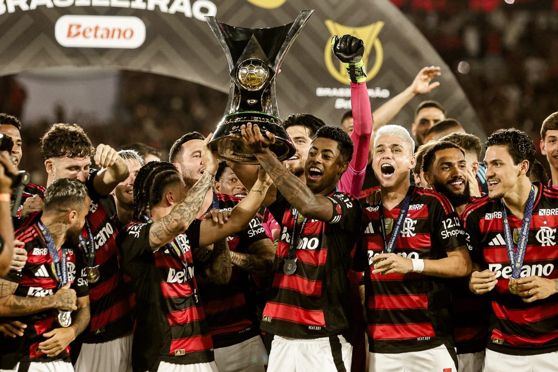 Flamengo é o atual campeão brasileiro 