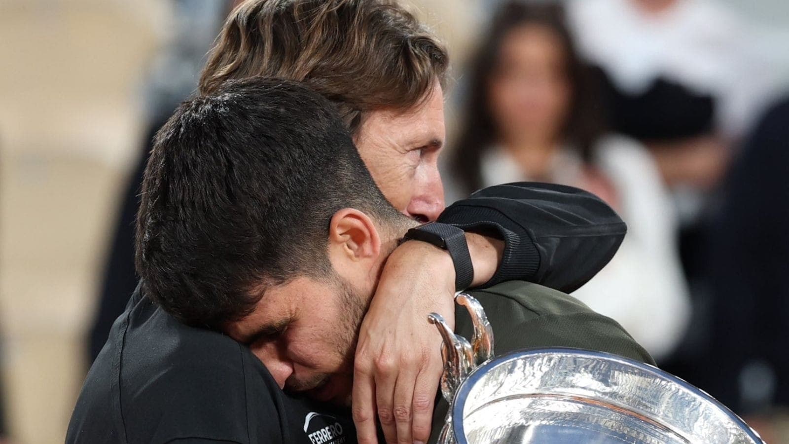 Alcaraz e Juan Carlos Ferrero