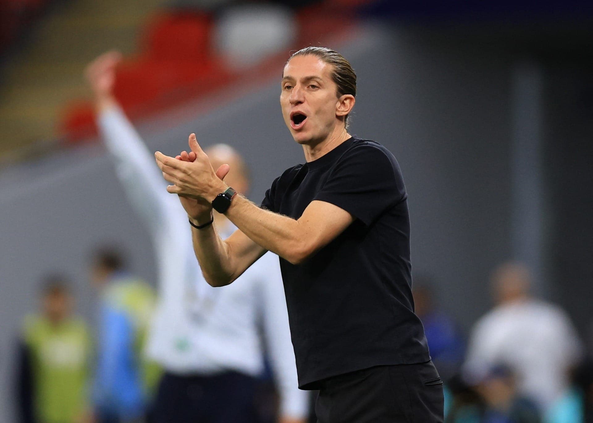 Filipe Luís, técnico do Flamengo