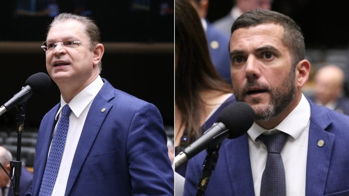 Sóstenes Cavalcante e Carlos Jordy 