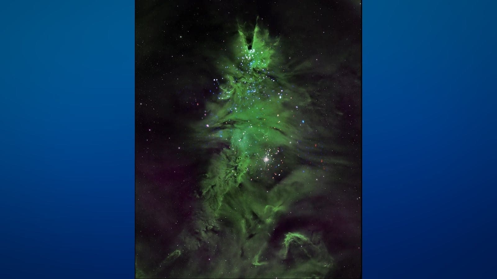 Nasa mostra NGC 2264