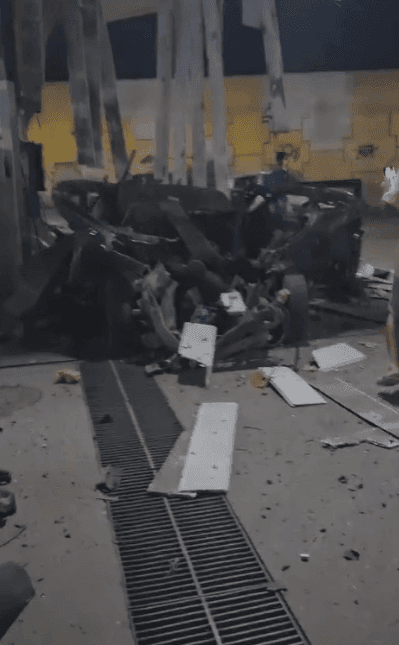 Dois ficam feridos após explosão de cilindro de gás em posto de São Gonçalo 