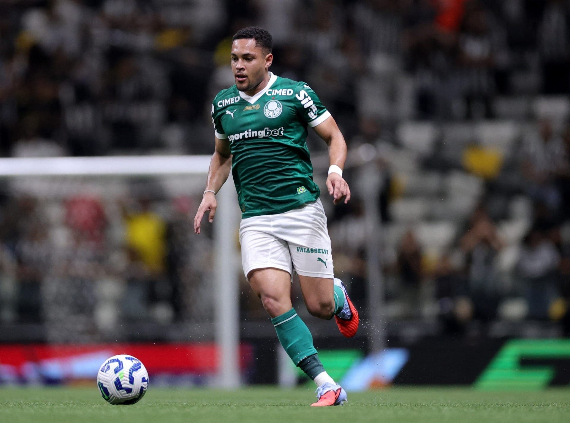 Vitor Roque, atacante do Palmeiras