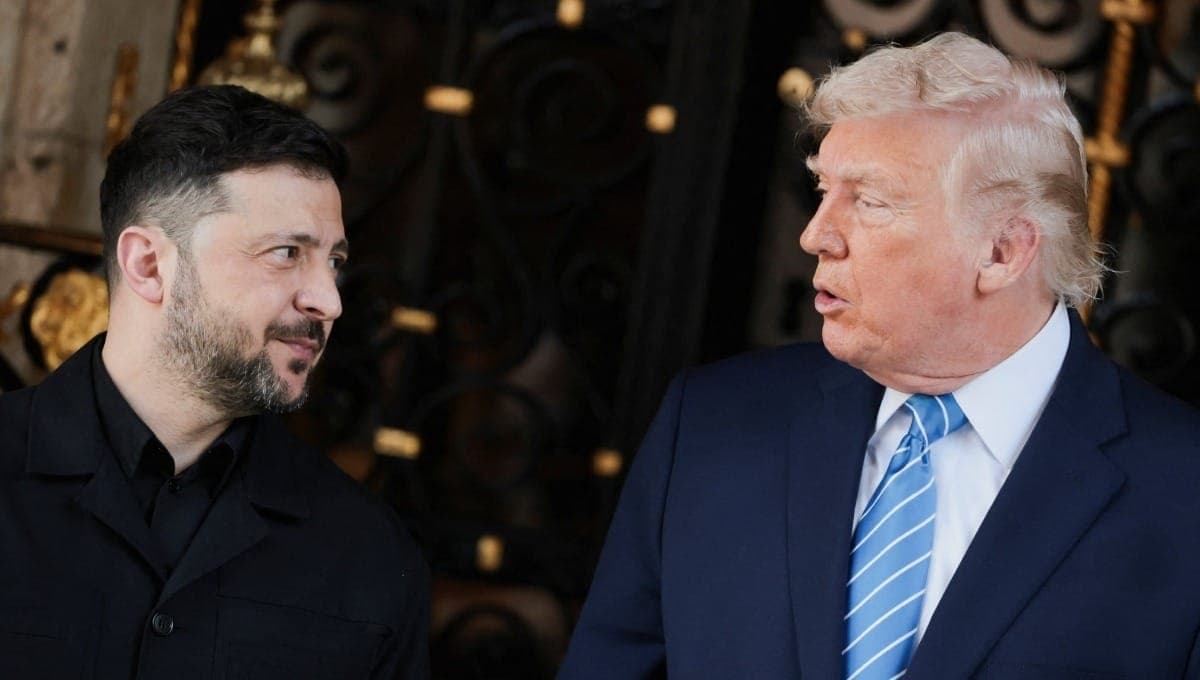 Trump e Zelensky se reúnem na Flórida