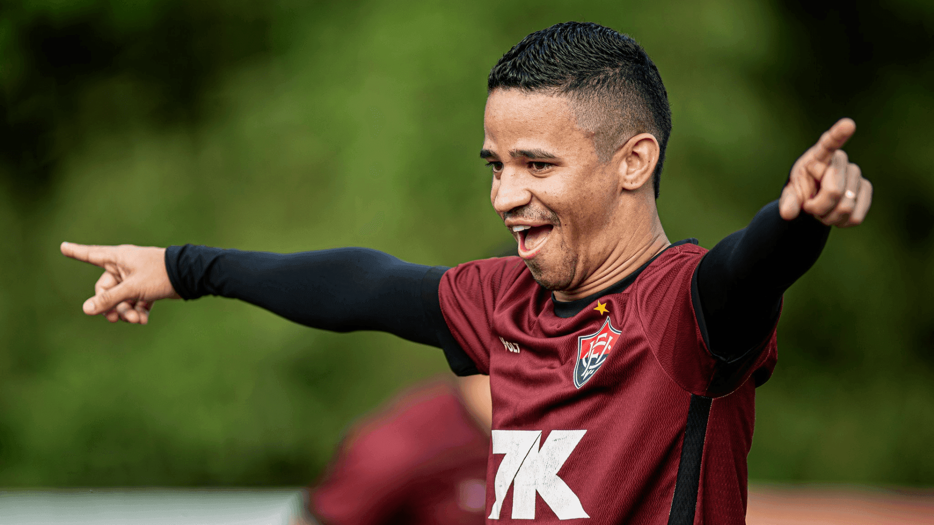 Erick em treino do Vitória